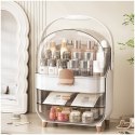 Organizer szkatułka na kosmetyki, biżuterię, biały 26,5 x 18,2 x 34,5 cm CB73
