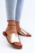 Sandał Klapki Model Maliha 24SD97-7736 Gold - Step in style