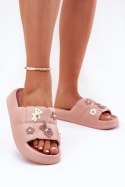 Sandał Klapki Model Redienna 25SD11-8912 Pink - Step in style