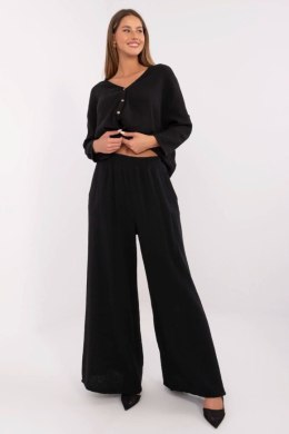 Spodnie Damskie Model MI-SP-2563.84 Black - Italy Moda