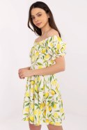 Sukienka Model MI-SK-23797.76 Ecru - Italy Moda