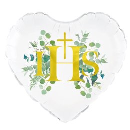Balon foliowy serce IHS Eukaliptus 45cm 127629