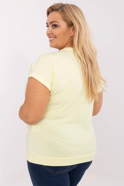 Bluzka Model RV-BZ-A543.94 Light Yellow - Relevance Bluzka Model RV-BZ-A543.94 Light Yellow - Relevance