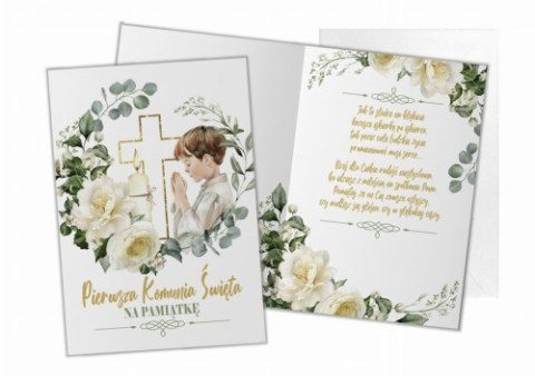 Kartka z życzeniami KARNET KOMUNIJNY 5 Kartka z życzeniami KARNET KOMUNIJNY 5