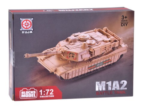 Klocki Abrams M1A2 Amerykański Czołg zbuduj Czołg 1:72 ZA5024 Klocki Abrams M1A2 Amerykański Czołg zbuduj Czołg 1:72 ZA5024