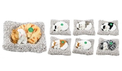 Kot na poduszce 16,5cm figurka dekoracyjna Kot na poduszce 16,5cm figurka dekoracyjna
