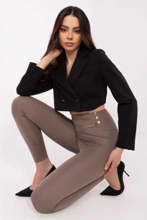 Legginsy Model CLM-LG-1382.01P Brown - Factory Price Legginsy Model CLM-LG-1382.01P Brown - Factory Price