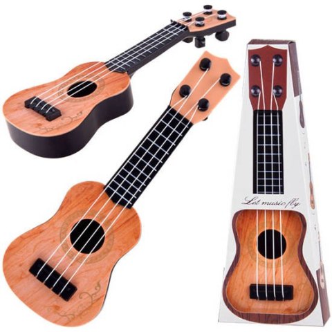 Mini gitarka dla dzieci ukulele 25 cm IN0154 JB Mini gitarka dla dzieci ukulele 25 cm IN0154 JB