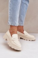 Mokasyny Model Sendall VG278 Light Beige - Step in style