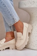 Mokasyny Model Sendall VG278 Light Beige - Step in style