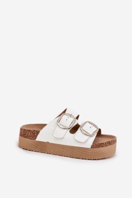 Sandał Klapki Model Lee Cooper LCW-25-35-3496L White - Step in style