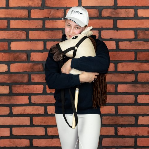 Skippi Hobby Horse z kantarem - Biszkopt - A3 HH - prezent na dzień dziecka Skippi Hobby Horse z kantarem - Biszkopt - A3 HH - prezent na dzień dziecka