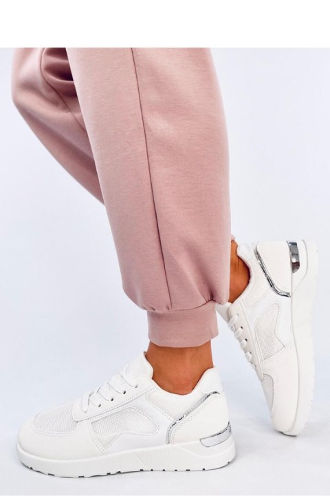 Sneakersy damskie leciutkie DOLEH WHITE - Inello Sneakersy damskie leciutkie DOLEH WHITE - Inello