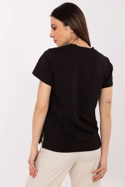 Tshirt Damski Model CLM-TS-1704.85 Black - Factory Price Tshirt Damski Model CLM-TS-1704.85 Black - Factory Price