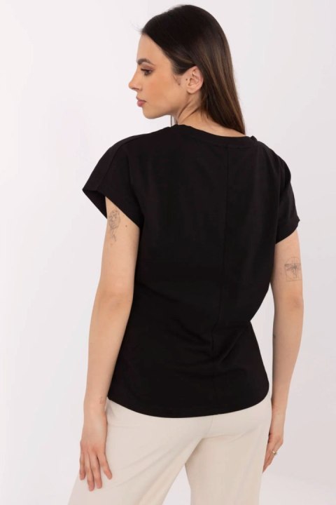 Tshirt Damski Model CLM-TS-1729.86 Black - Factory Price Tshirt Damski Model CLM-TS-1729.86 Black - Factory Price