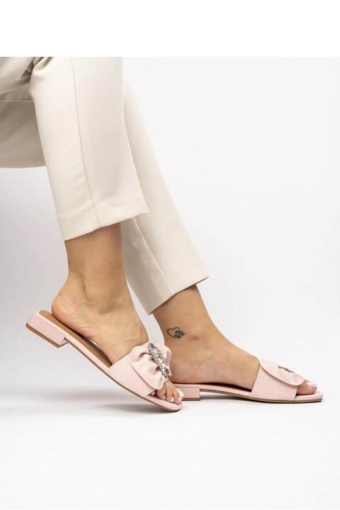 Sandał Klapki Model Aurora 2H15D-P7888-09_Pink - Inello Sandał Klapki Model Aurora 2H15D-P7888-09_Pink - Inello
