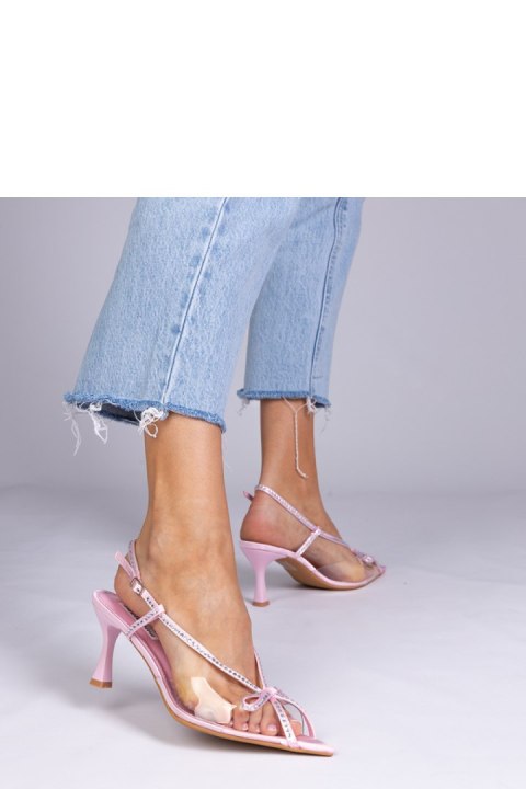 Sandały Model Kloksi 2787CW Pink - PRIMO Sandały Model Kloksi 2787CW Pink - PRIMO