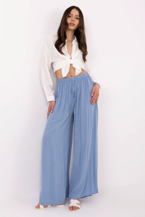 Spodnie Damskie Model MI-SP-25734.78 Blue - Italy Moda Spodnie Damskie Model MI-SP-25734.78 Blue - Italy Moda