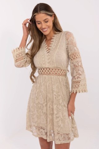 Sukienka Model MI-SK-4831-1.95 Beige - Italy Moda