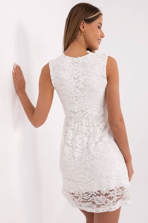 Sukienka Model MI-SK-9830.85 White - Italy Moda Sukienka Model MI-SK-9830.85 White - Italy Moda