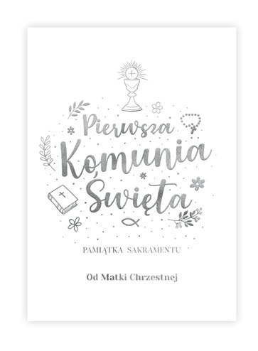 Album A5 Pamiątka Komunii od Matki Chrzestnej NR016 Album A5 Pamiątka Komunii od Matki Chrzestnej NR016