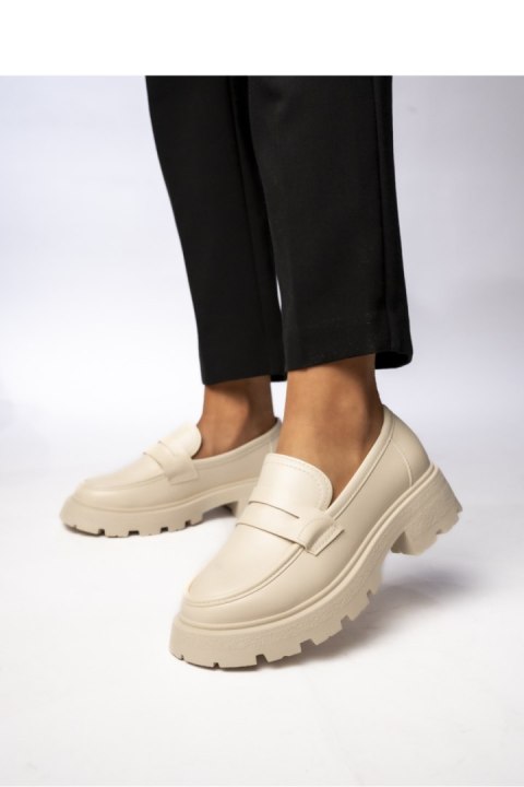 Damskie Mokasyny VIA GIULIA BEIGE - Inello Damskie Mokasyny VIA GIULIA BEIGE - Inello