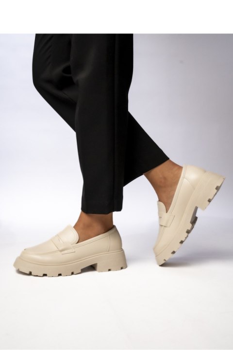 Damskie Mokasyny VIA GIULIA BEIGE - Inello Damskie Mokasyny VIA GIULIA BEIGE - Inello