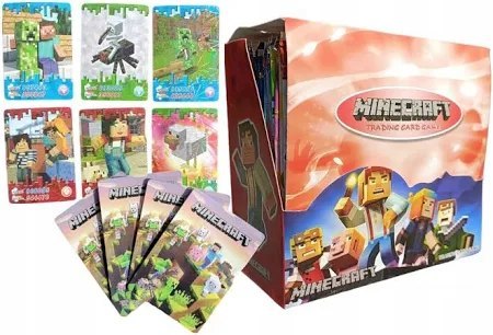 Karty kolekcjonerskie 36szt MINECRAFT Karty kolekcjonerskie 36szt MINECRAFT