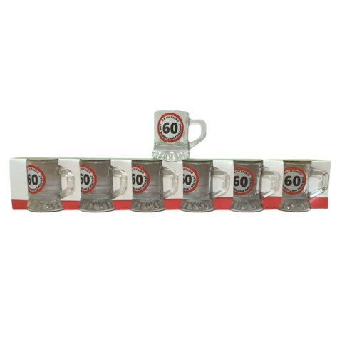 Kieliszek kufelek 6szt. 60-tka 25ml Kieliszek kufelek 6szt. 60-tka 25ml