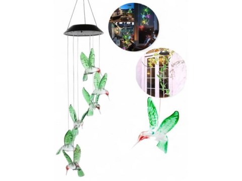 Lampa solarna ogrodowa ptaszki led 1243