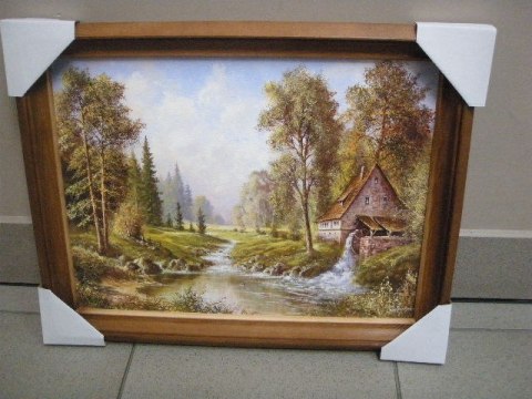 Obraz w drewnianej ramie 40x50 pejzaże Obraz w drewnianej ramie 40x50 pejzaże