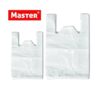 Reklamówka / torba HDPE 30 x 55cm 150szt. 13 mikronów MASTER S123B