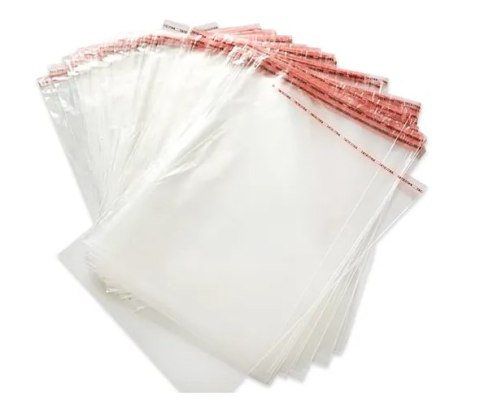Torebka OPP z klejem 100szt. 10x15+4cm | 02-03-11015015A Torebka OPP z klejem 100szt. 10x15+4cm | 02-03-11015015A