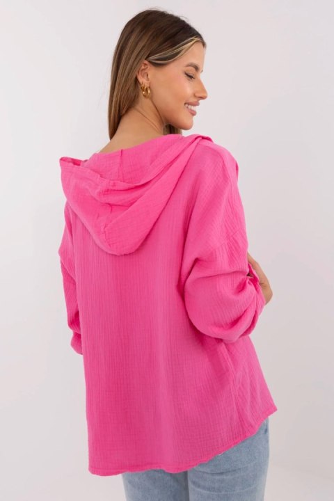 Koszula Damska Model DHJ-KS-25157.87 Dark Pink - Italy Moda Koszula Damska Model DHJ-KS-25157.87 Dark Pink - Italy Moda
