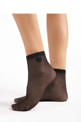 Skarpetki Model Cupido 20 Den Black - Fiore
