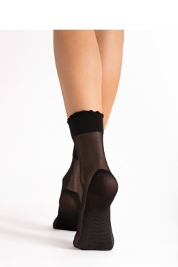 Skarpetki Model Pico Massage 20 Den Black - Fiore