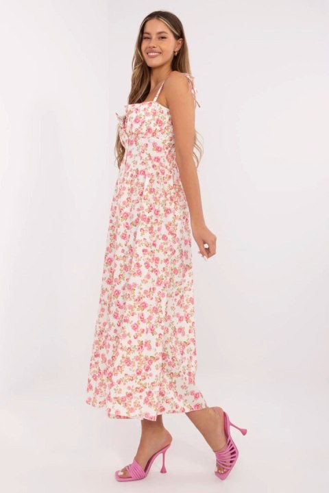 Sukienka Model MI-SK-23817-2.00 Ecru - Italy Moda Sukienka Model MI-SK-23817-2.00 Ecru - Italy Moda