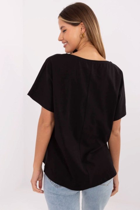 T-shirt Damski Model CLM-TS-0023.94 Black - Factory Price T-shirt Damski Model CLM-TS-0023.94 Black - Factory Price