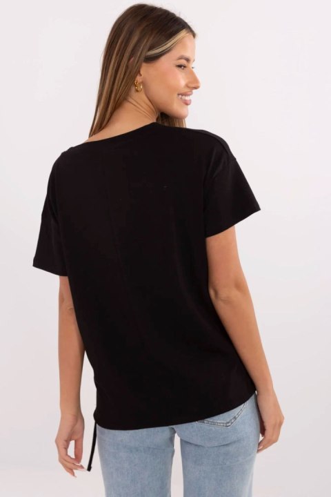 T-shirt Damski Model CLM-TS-1019.79 Black - Factory Price T-shirt Damski Model CLM-TS-1019.79 Black - Factory Price