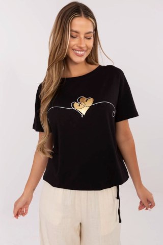 Tshirt Damski Model CLM-TS-1017.03 Black - Factory Price