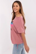 Tshirt Damski Model CLM-TS-1019.79 Dark Pink - Factory Price