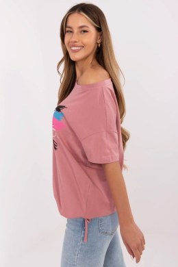 Tshirt Damski Model CLM-TS-1019.79 Dark Pink - Factory Price
