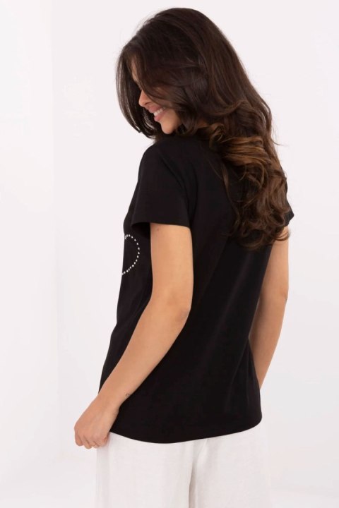 Tshirt Damski Model CLM-TS-1726.87 Black - Factory Price Tshirt Damski Model CLM-TS-1726.87 Black - Factory Price