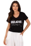 Tshirt Damski Model CLM-TS-1726.87 Black - Factory Price
