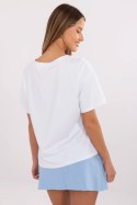 Tshirt Damski Model MI-TS-M3221G.75 White - Italy Moda