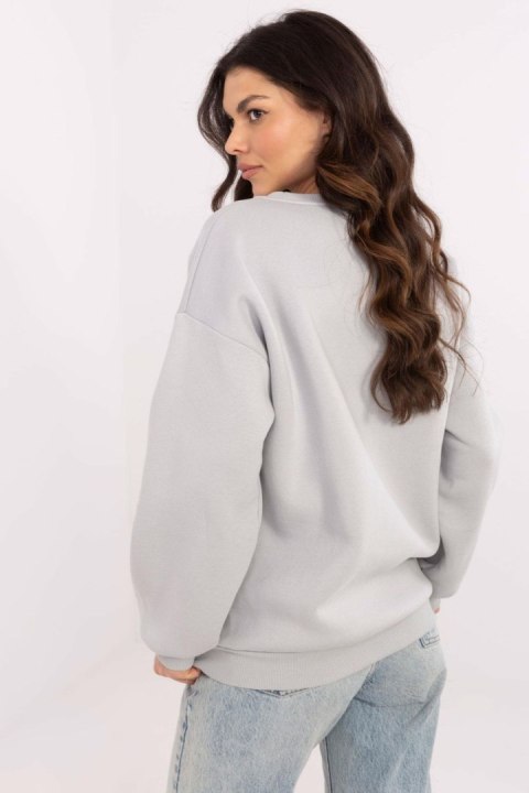 Bluza Damska Model EM-BL-617-15.55P Light Grey - Factory Price Bluza Damska Model EM-BL-617-15.55P Light Grey - Factory Price