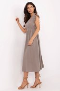 Sukienka Model MI-SK-122126.77 Dark Beige - Italy Moda