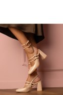 Czółenka Model Ferida H10045 Beige - PRIMO