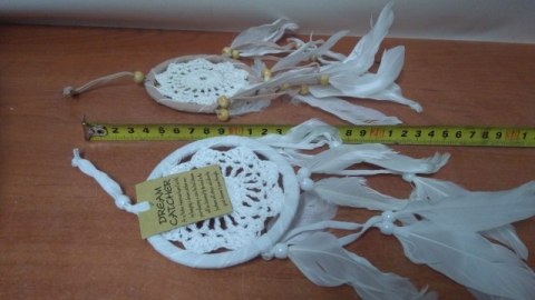 Łapacz snów śr. 9cm KORONKA Łapacz snów śr. 9cm KORONKA