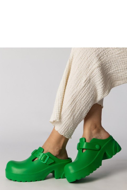Sandał Klapki Model Ferina DM617 Green - PRIMO Sandał Klapki Model Ferina DM617 Green - PRIMO